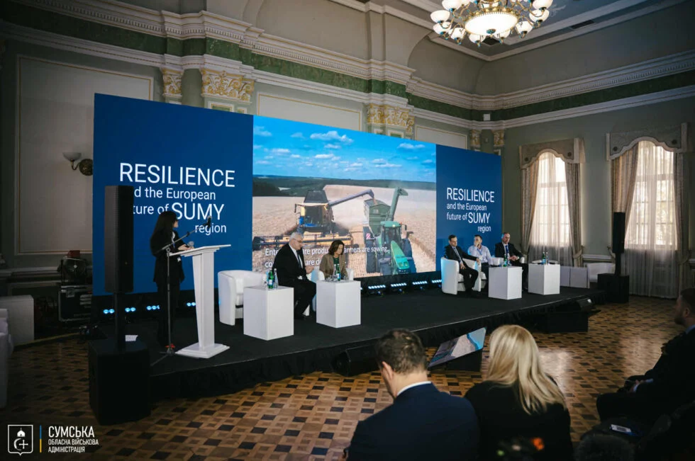 На Сумщині презентували відео про міжнародне представлення регіону «Стійкість та європейське майбутнє»