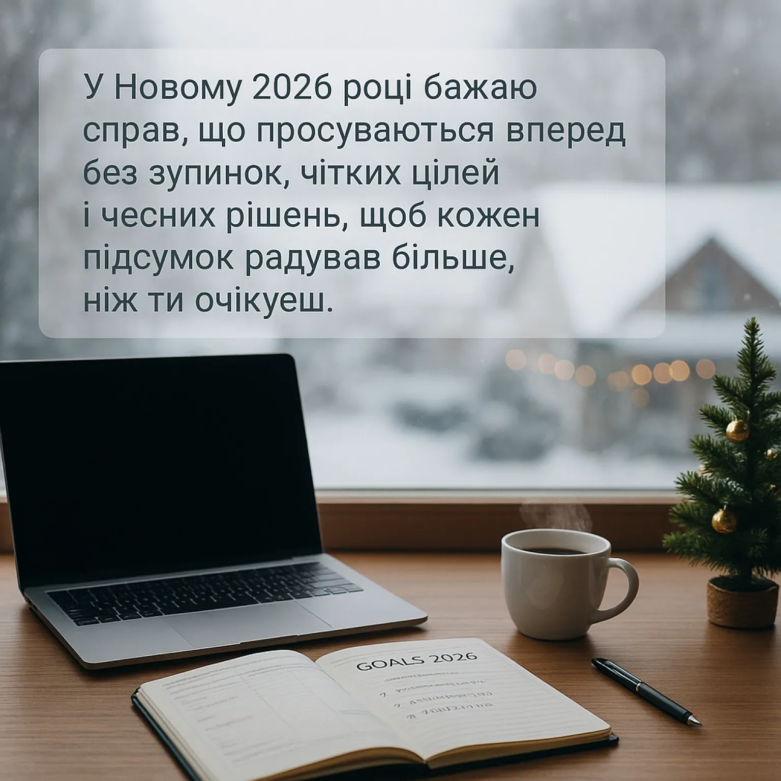 Привітання з Новим роком 2026 своїми словами