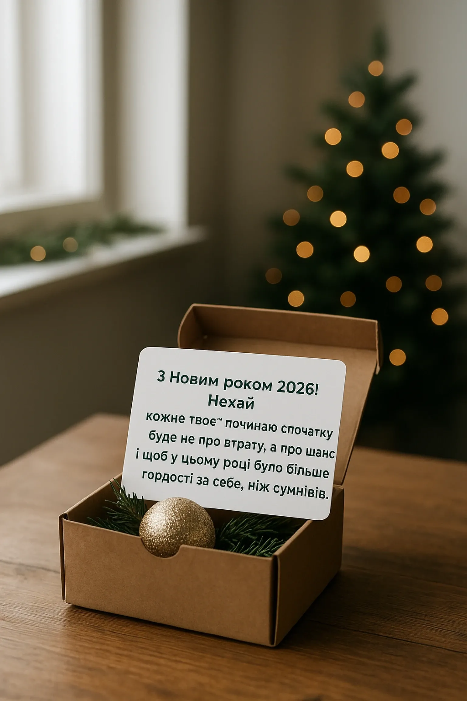 Привітання з Новим роком 2026 своїми словами