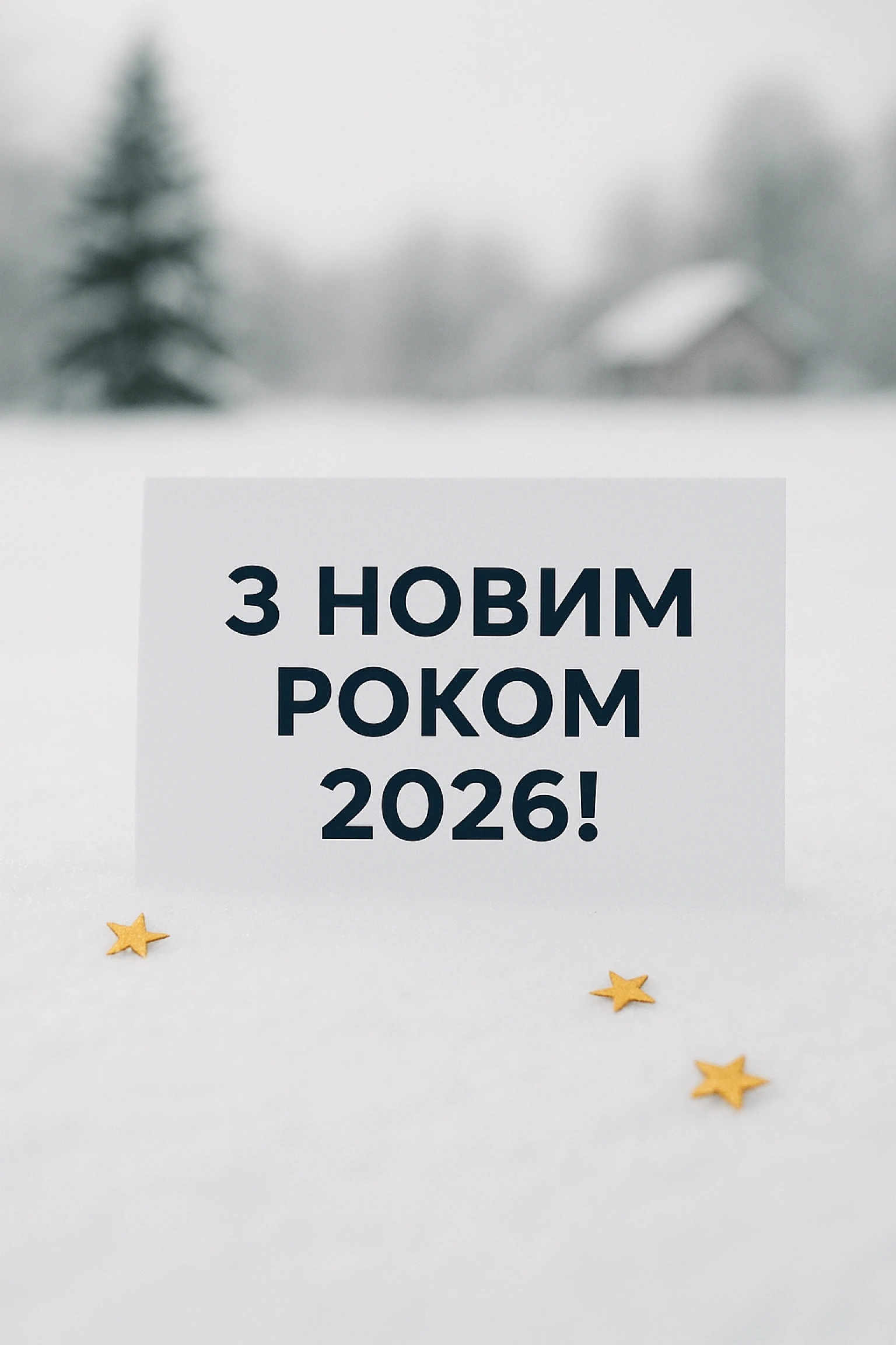 Привітання з Новим роком 2026 своїми словами