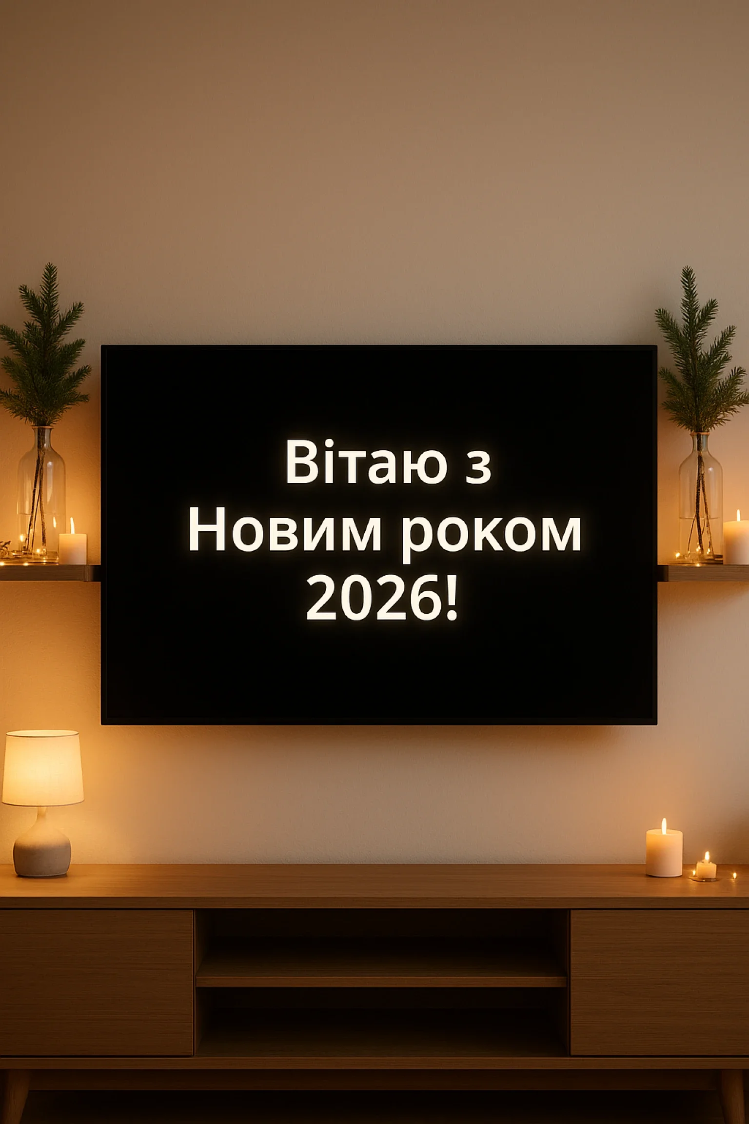 Привітання з Новим роком 2026 своїми словами