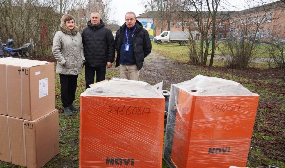 Охтирська школа отримала сучасне опалення завдяки міжнародній підтримці
