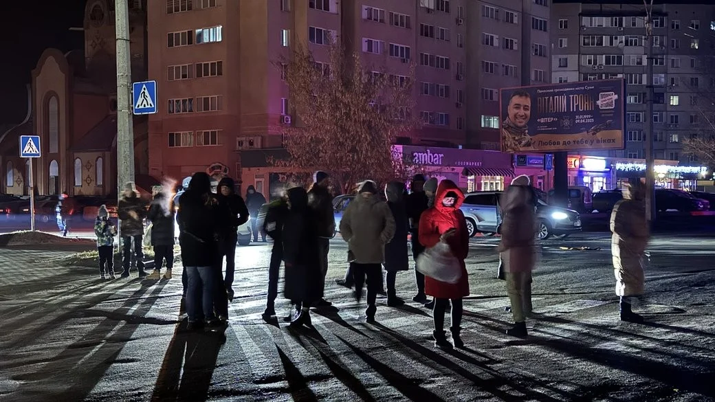 Жителі Сум протестують через багатогодинні відключення електроенергії