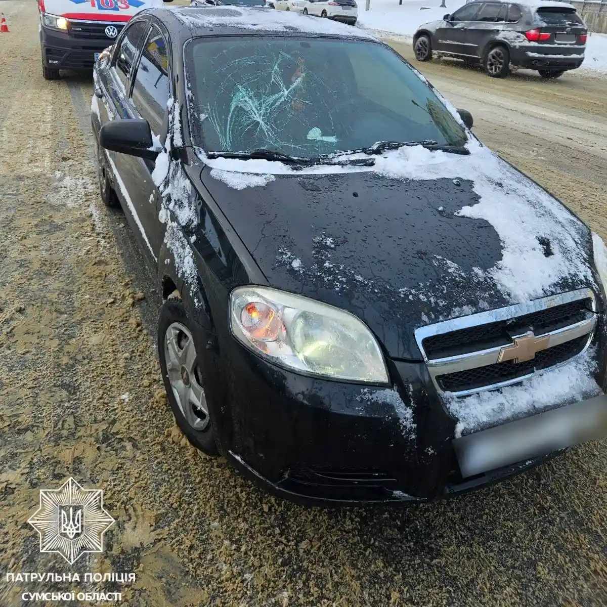 На Лушпи у Сумах Chevrolet збив жінку на пішохідному переході