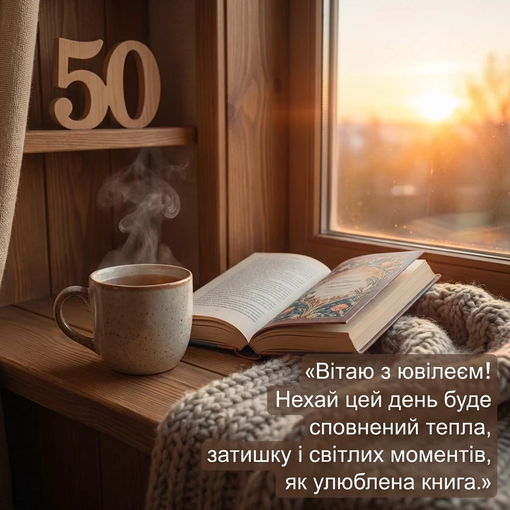 з ювілеєм 50 жінці