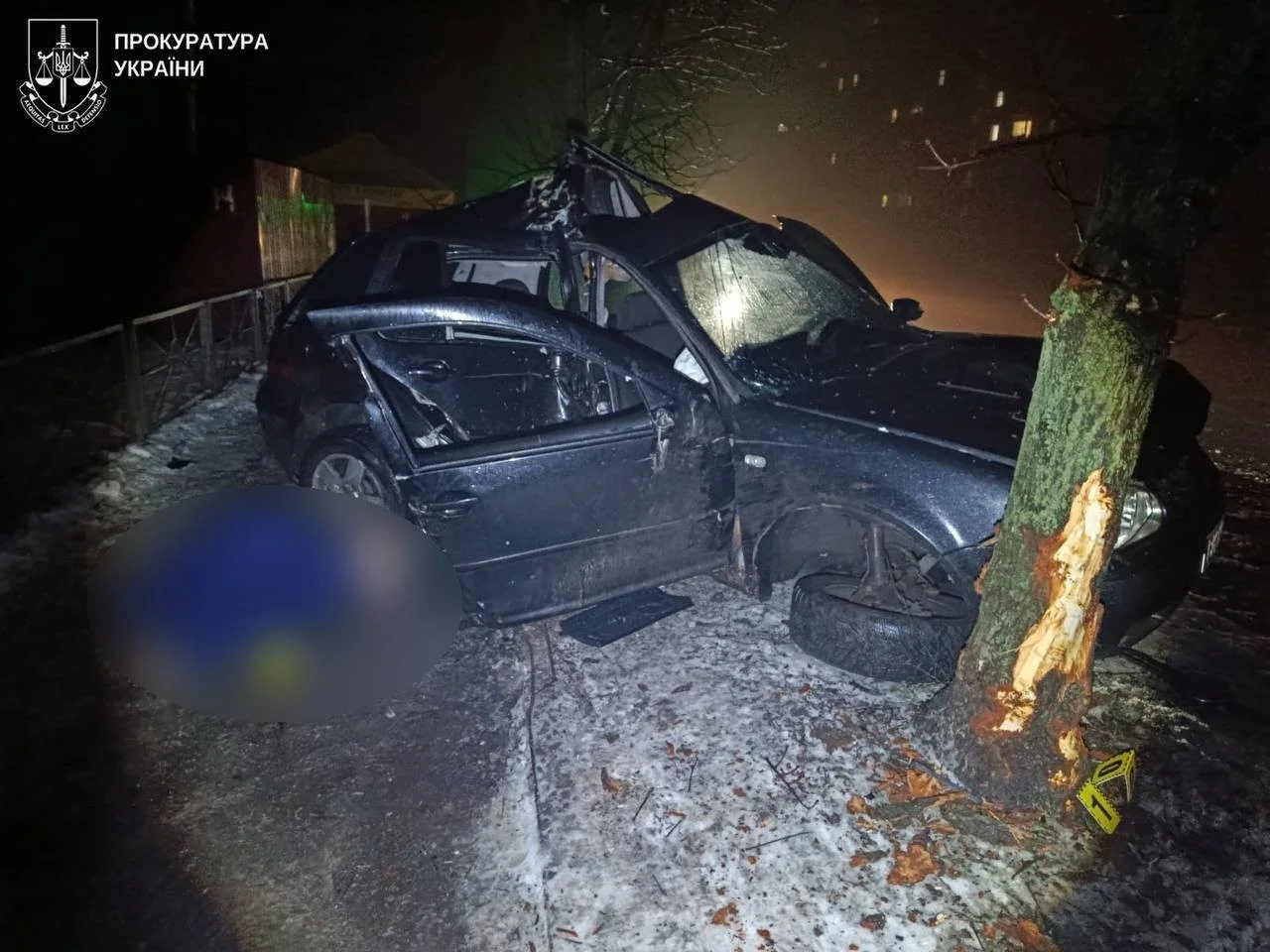 мертельний удар об дерево: в Охтирці нетверезого водія відправили за ґрати