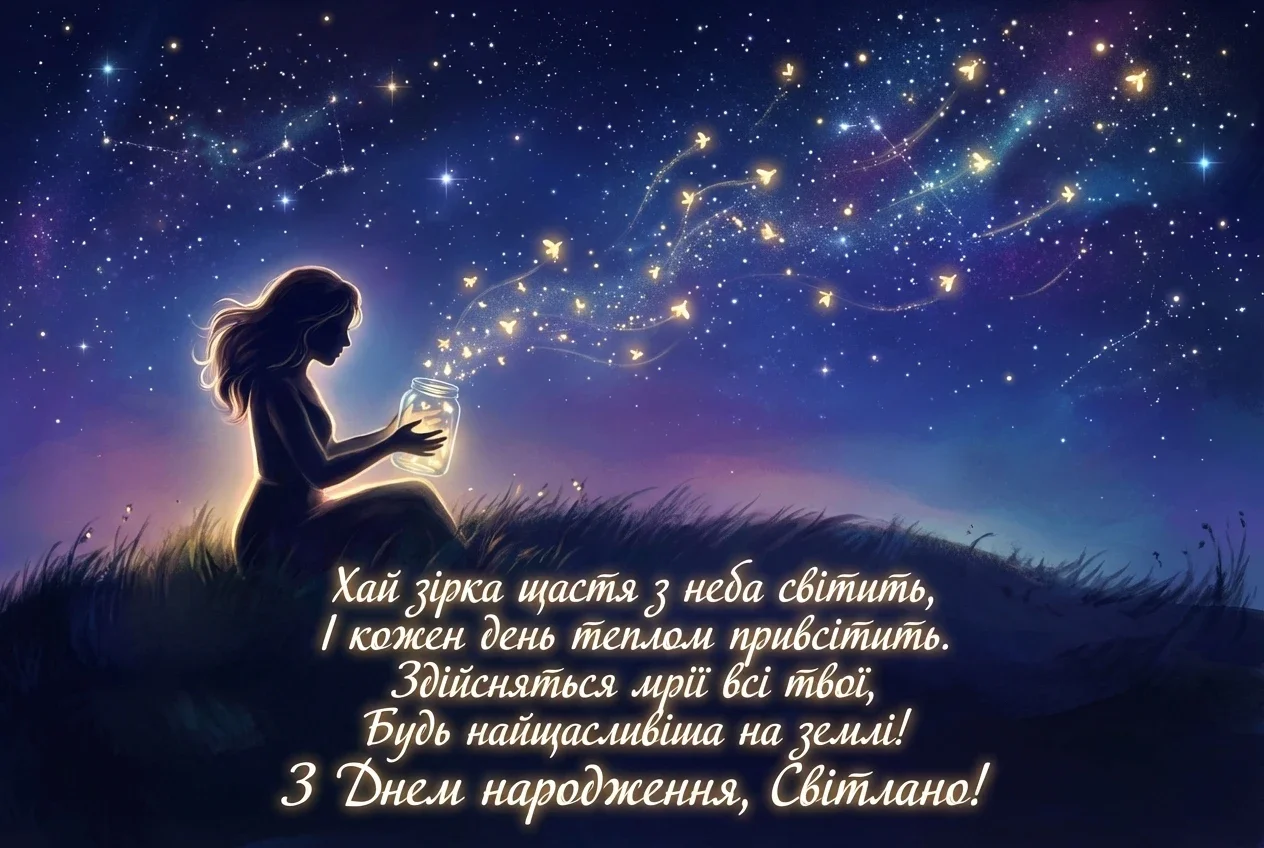 світлана з днем народження