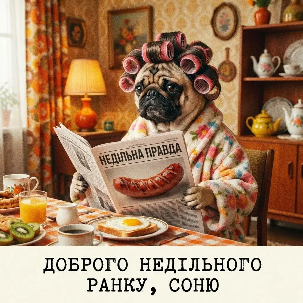 Доброго ранку, неділя: прикольні картинки та душевні побажання для найкращого вихідного