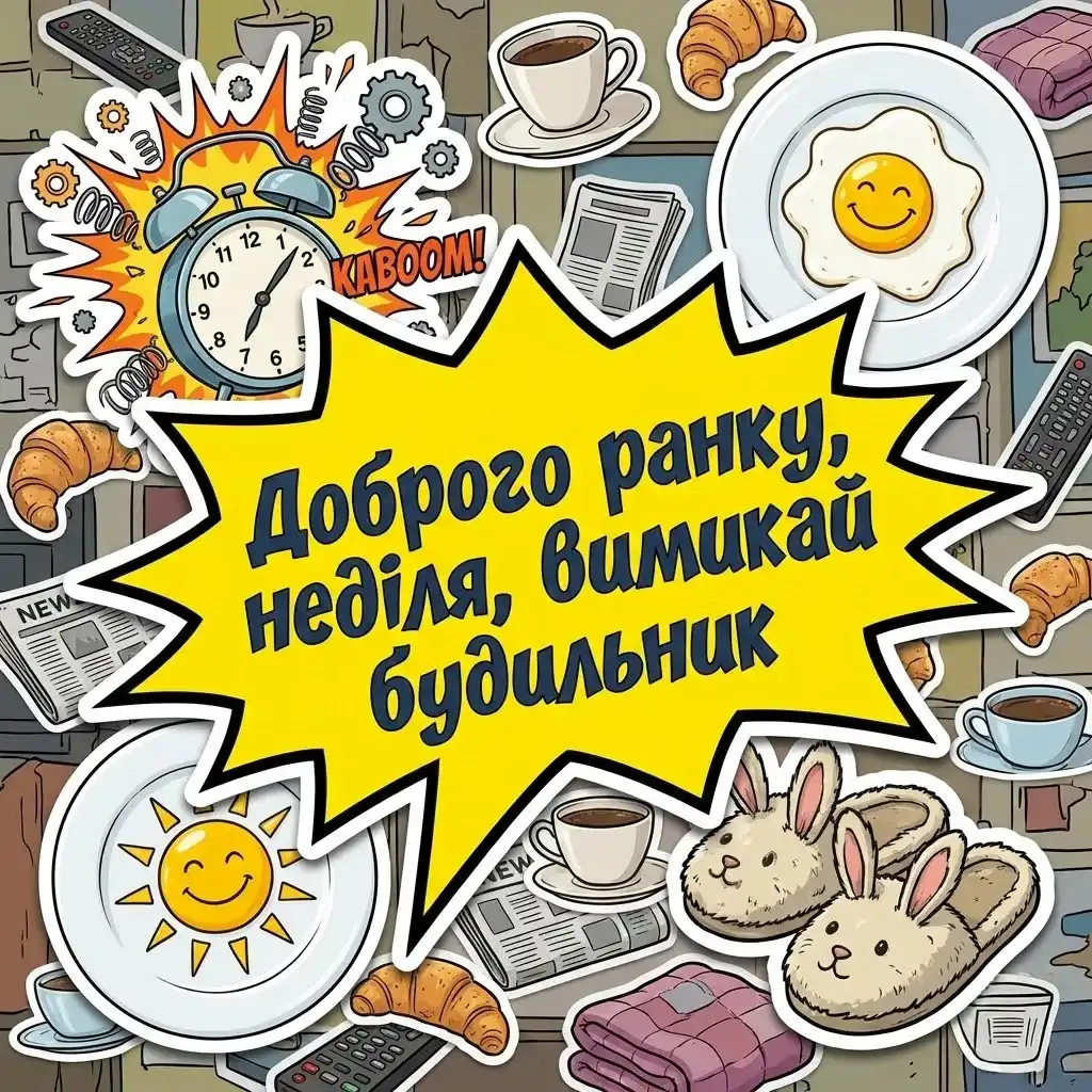 Доброго ранку, неділя: прикольні картинки та душевні побажання для найкращого вихідного