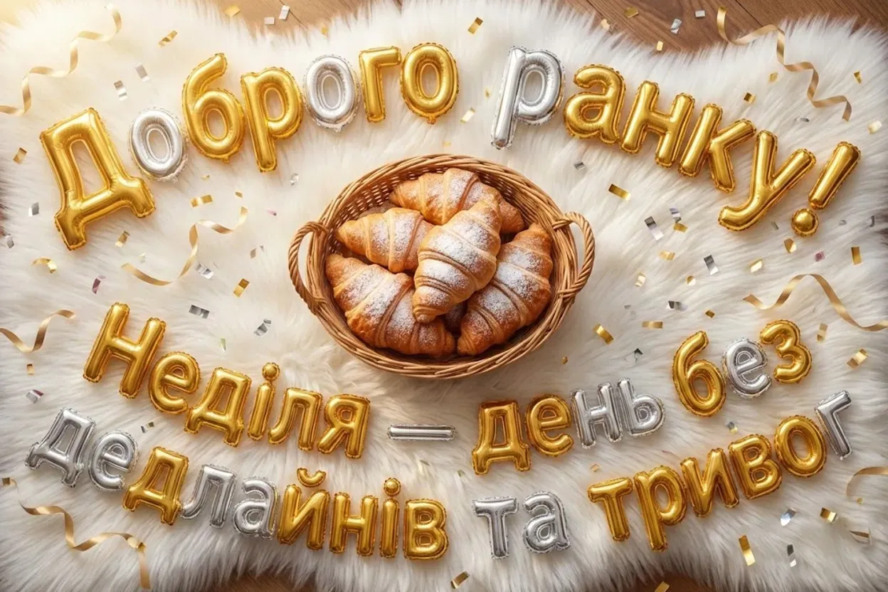 Доброго ранку, неділя: прикольні картинки та душевні побажання для найкращого вихідного