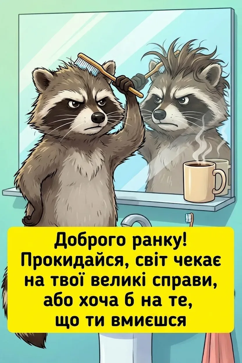 Доброго ранку та гарного дня: смішні картинки для найкращого настрою