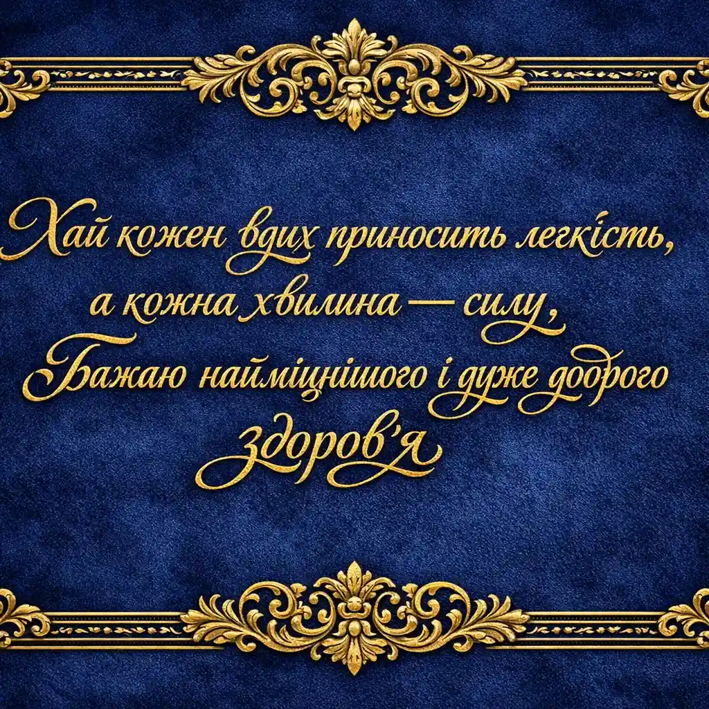 Доброго здоров’я: душевні побажання та найкращі картинки для гарного самопочуття