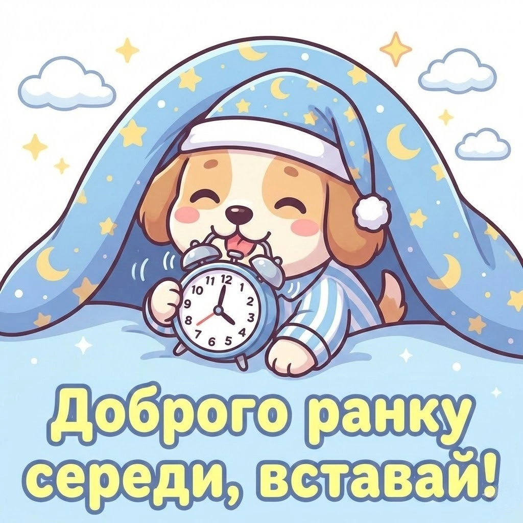 Доброго ранку середи: душевні картинки та щирі побажання для гарного настрою