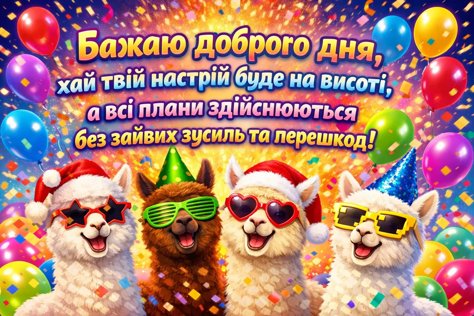 Прикольні картинки доброго дня: позитивні та кумедні листівки для гарного настрою