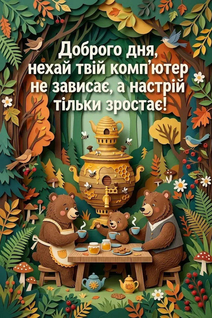 Прикольні картинки доброго дня: позитивні та кумедні листівки для гарного настрою