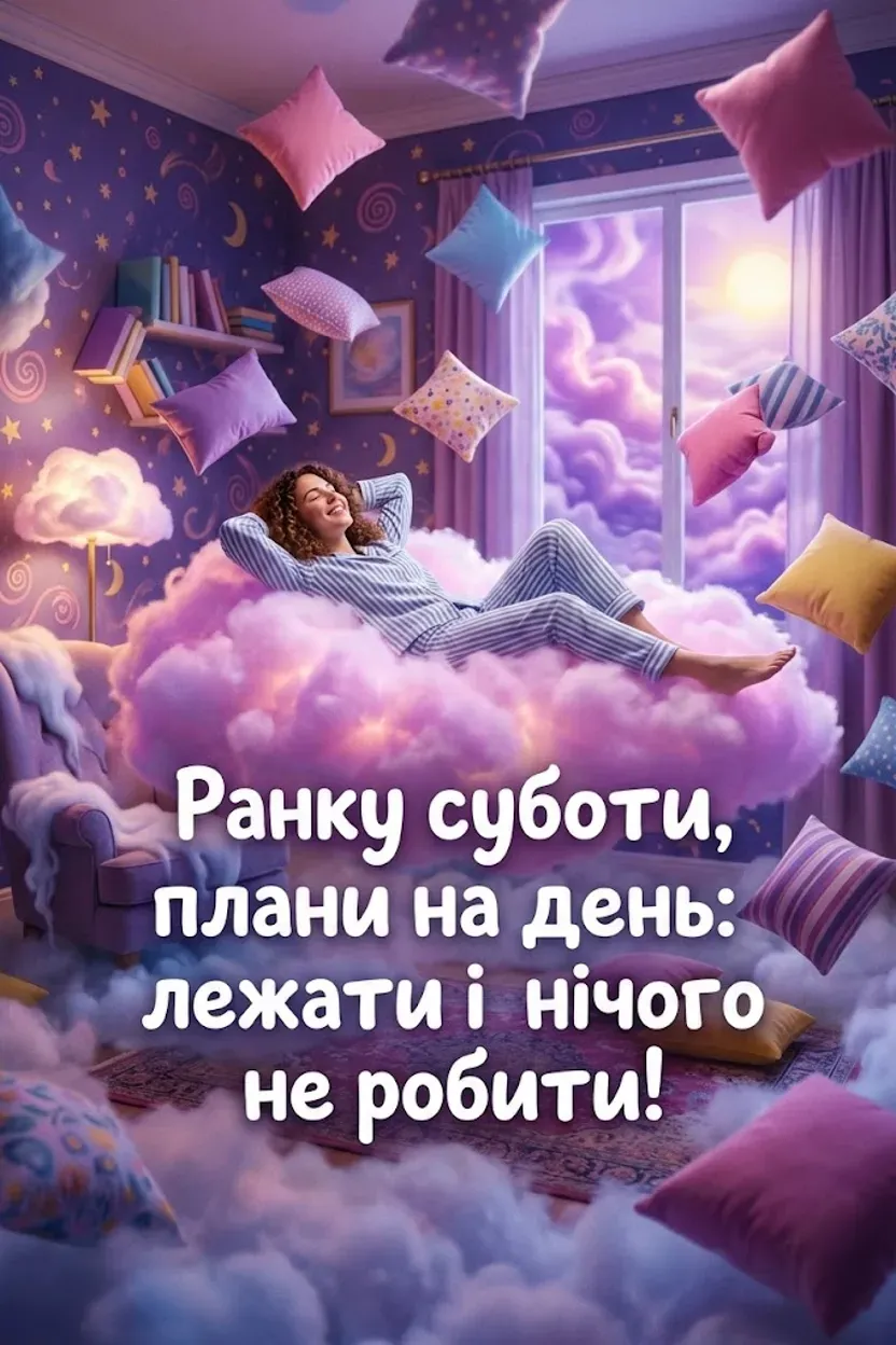 Листівки доброго ранку суботи: найтепліші побажання та гарні картинки для вихідного дня