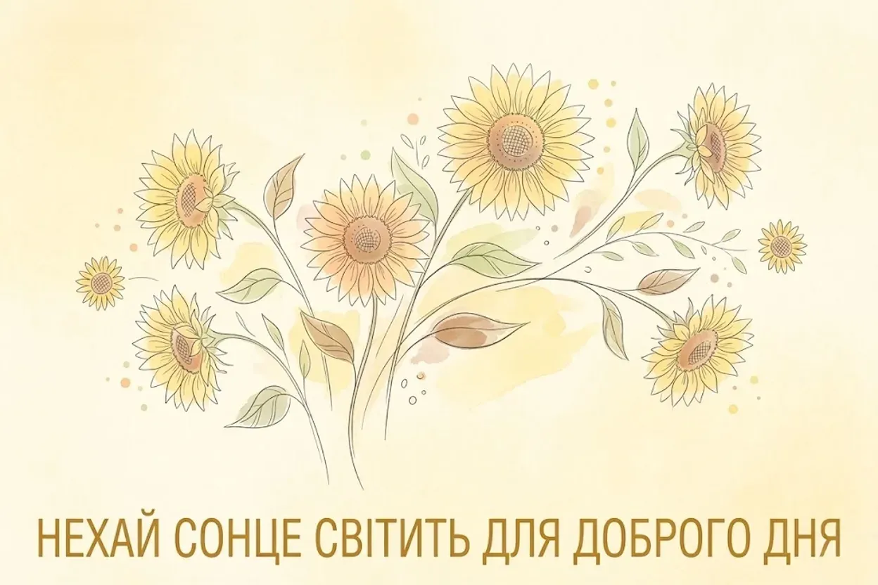 Привітання доброго дня: найкращі картинки та душевні листівки для гарного настрою
