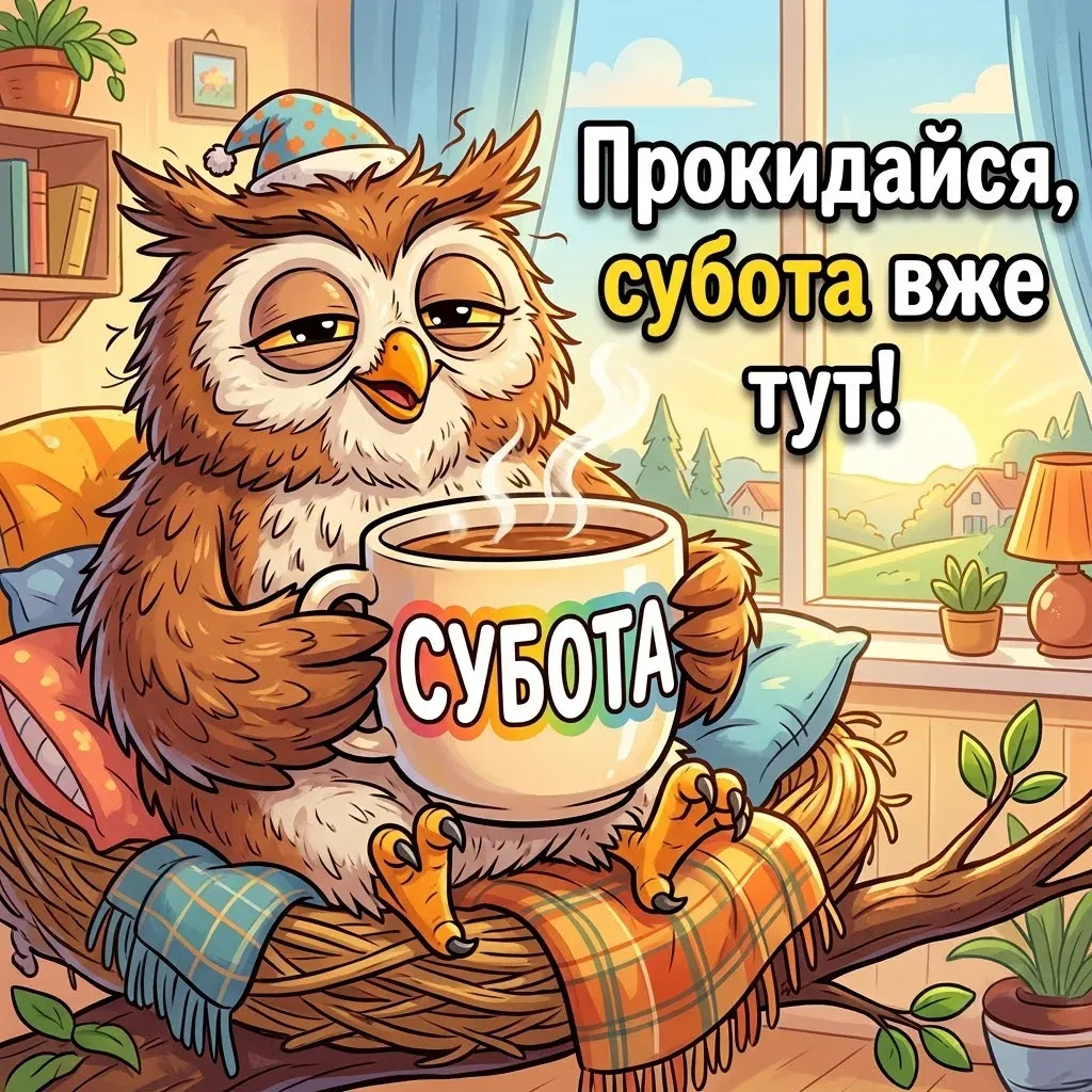 Доброго мирного суботнього ранку: найкращі картинки та душевні листівки для гарного настрою