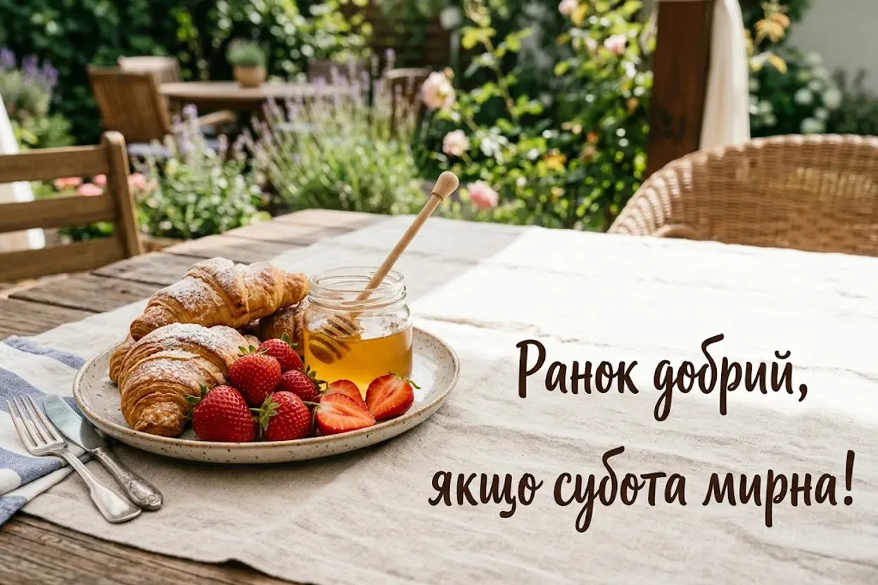 Доброго мирного суботнього ранку: найкращі картинки та душевні листівки для гарного настрою