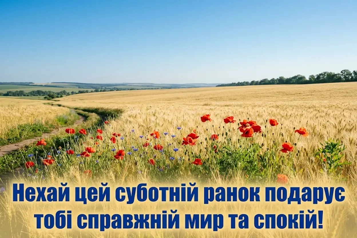 Доброго мирного суботнього ранку: найкращі картинки та душевні листівки для гарного настрою