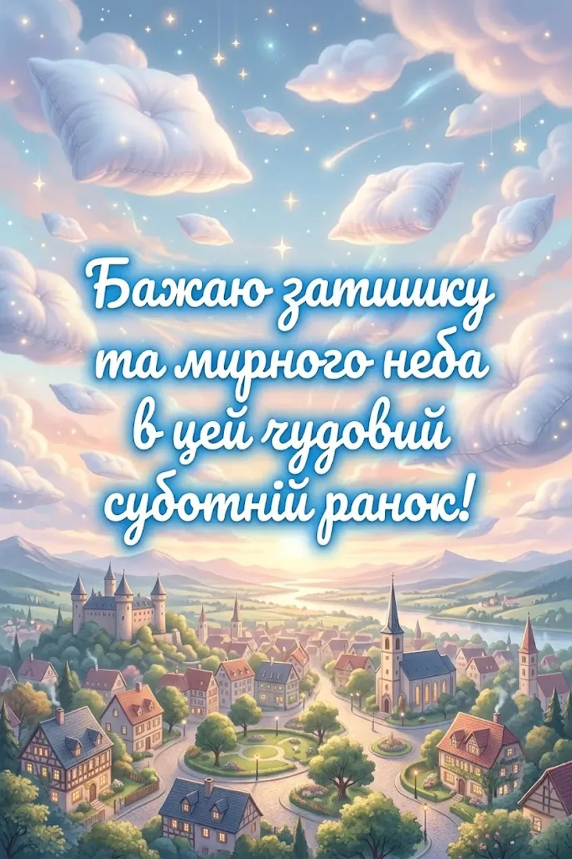Доброго мирного суботнього ранку: найкращі картинки та душевні листівки для гарного настрою