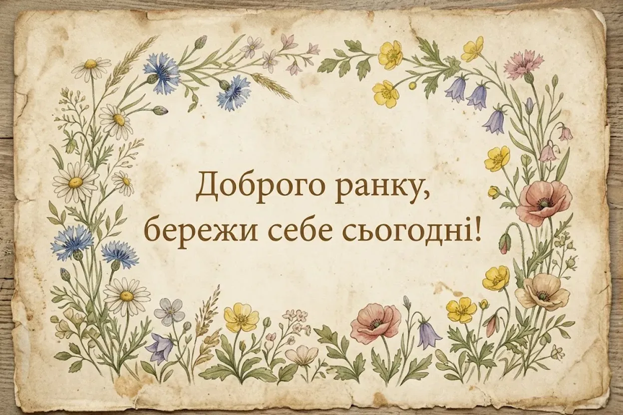 Доброго ранку: найтепліші побажання та красиві картинки для гарного настрою