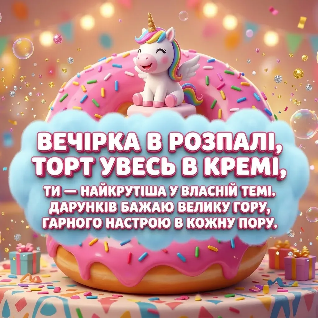10 років дівчинці: цікаві ідеї привітань та яскраві листівки