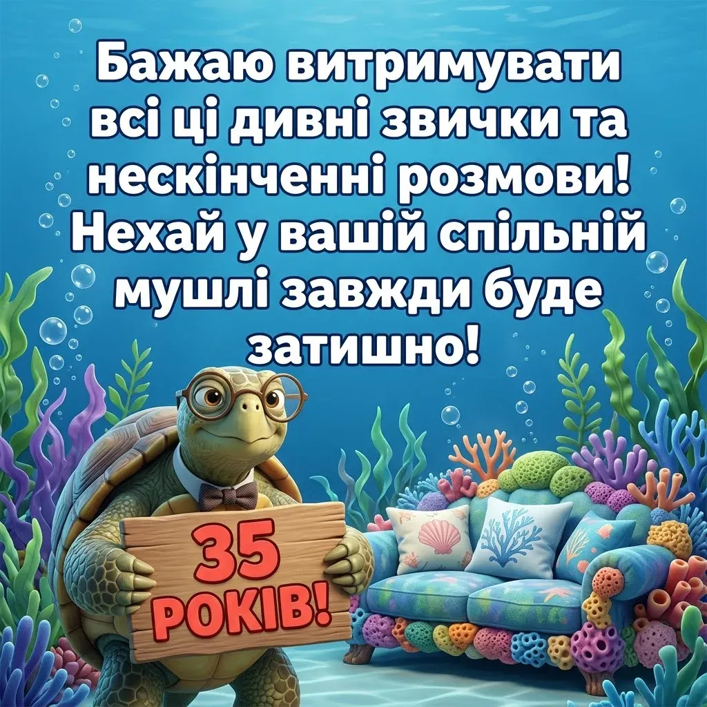 Річниця 35 років: як красиво привітати з кораловим (полотняним) весіллям