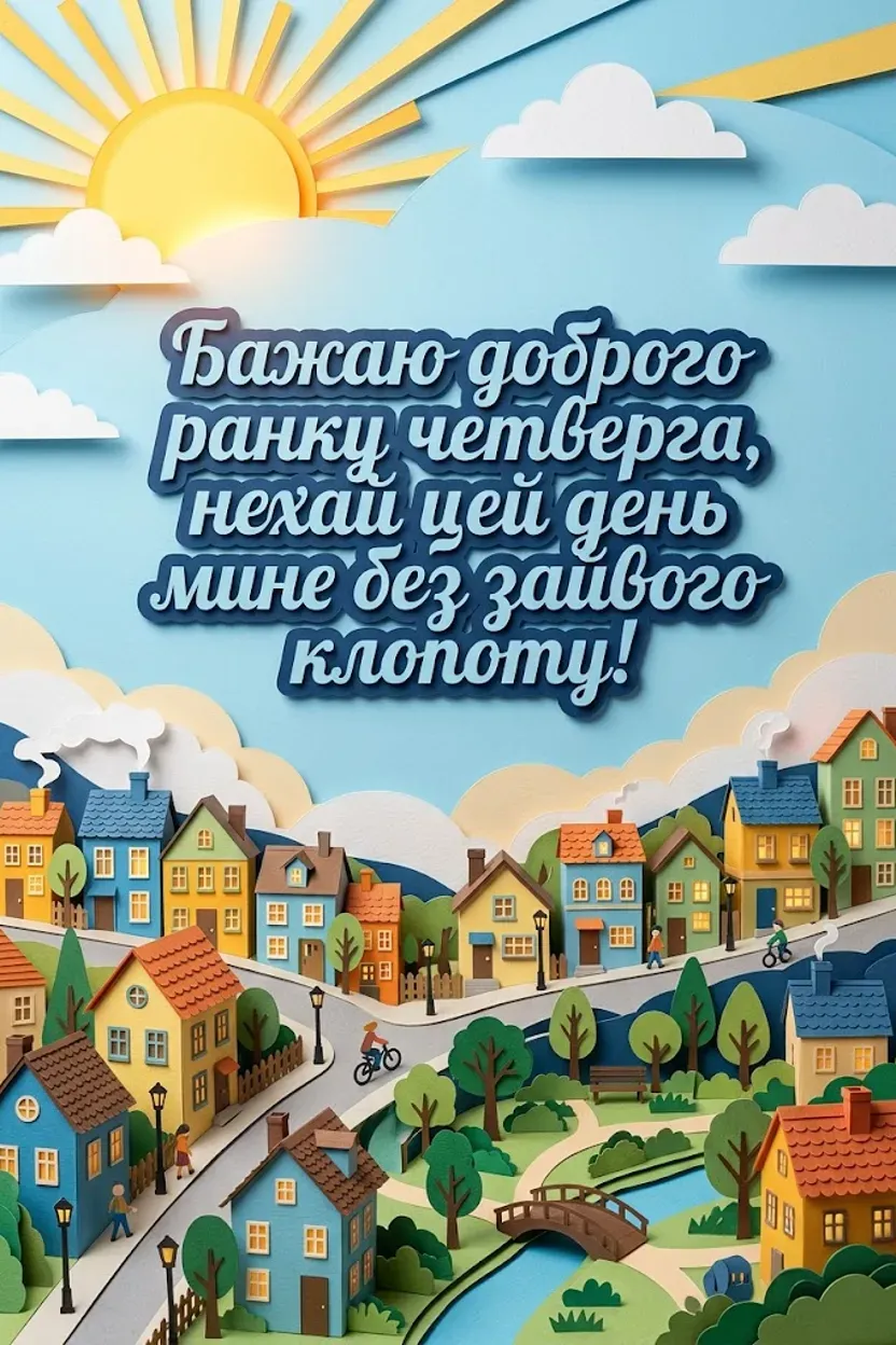 Листівка доброго ранку четверга: найтепліші привітання та красиві картинки для гарного настрою