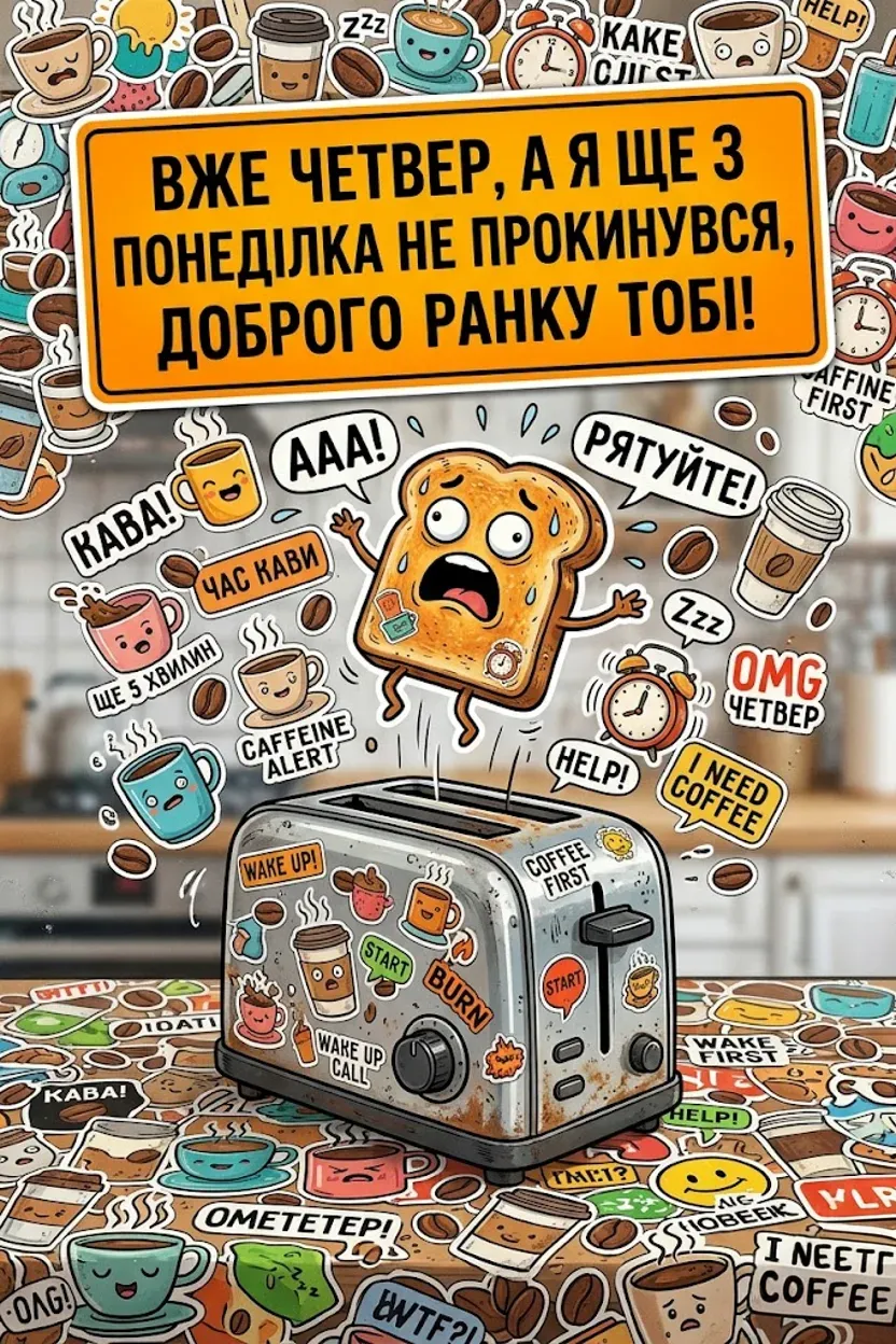 Листівка доброго ранку четверга: найтепліші привітання та красиві картинки для гарного настрою