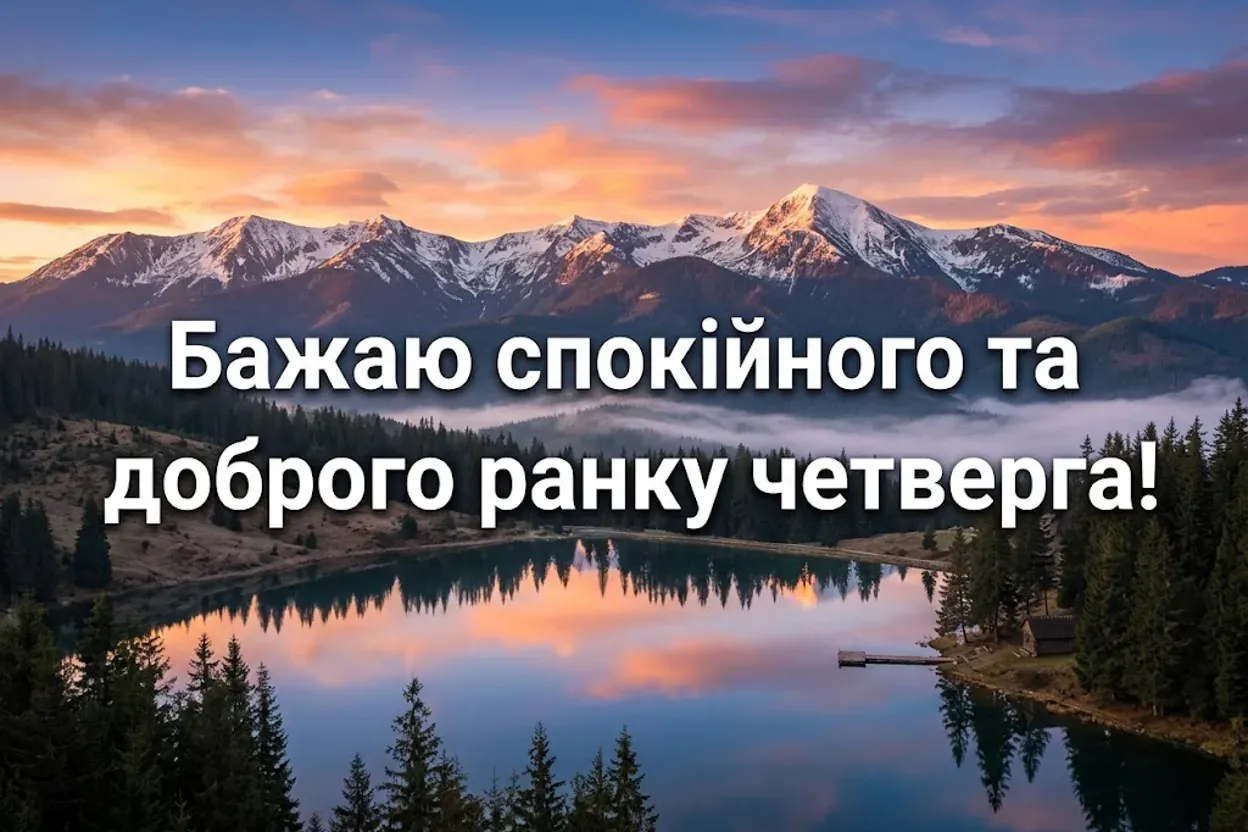 Листівка доброго ранку четверга: найтепліші привітання та красиві картинки для гарного настрою