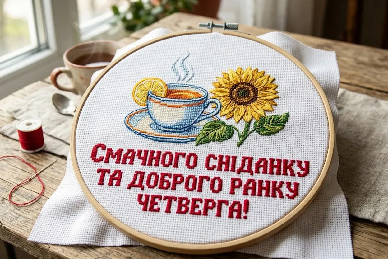 Листівка доброго ранку четверга: найтепліші привітання та красиві картинки для гарного настрою