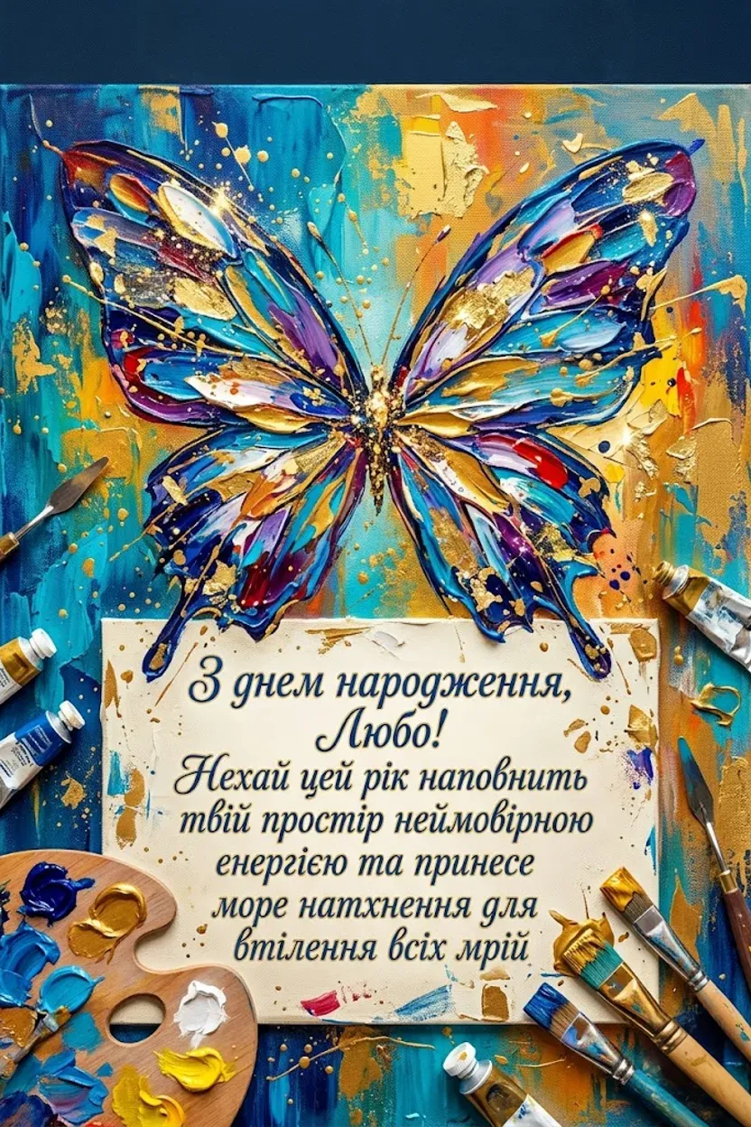 З днем народження, Любо! Теплі слова вдячності та любові