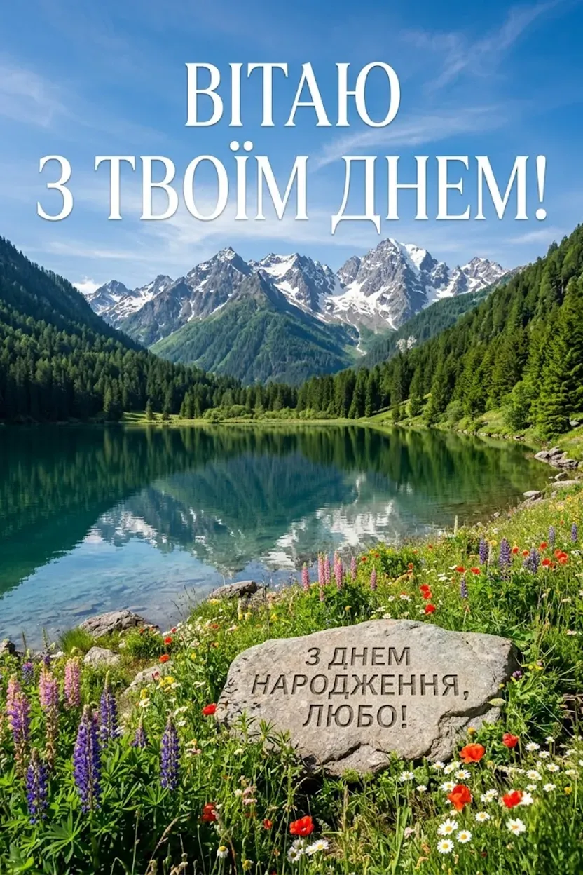 З днем народження, Любо! Теплі слова вдячності та любові