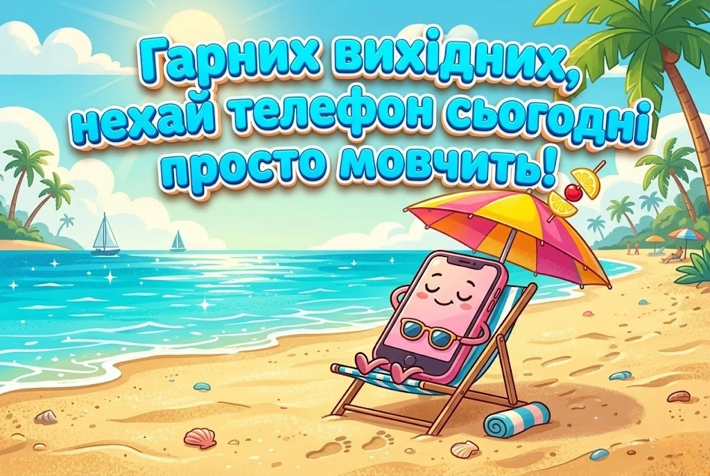 Доброго дня та гарних вихідних: душевні побажання та яскраві листівки для відпочинку