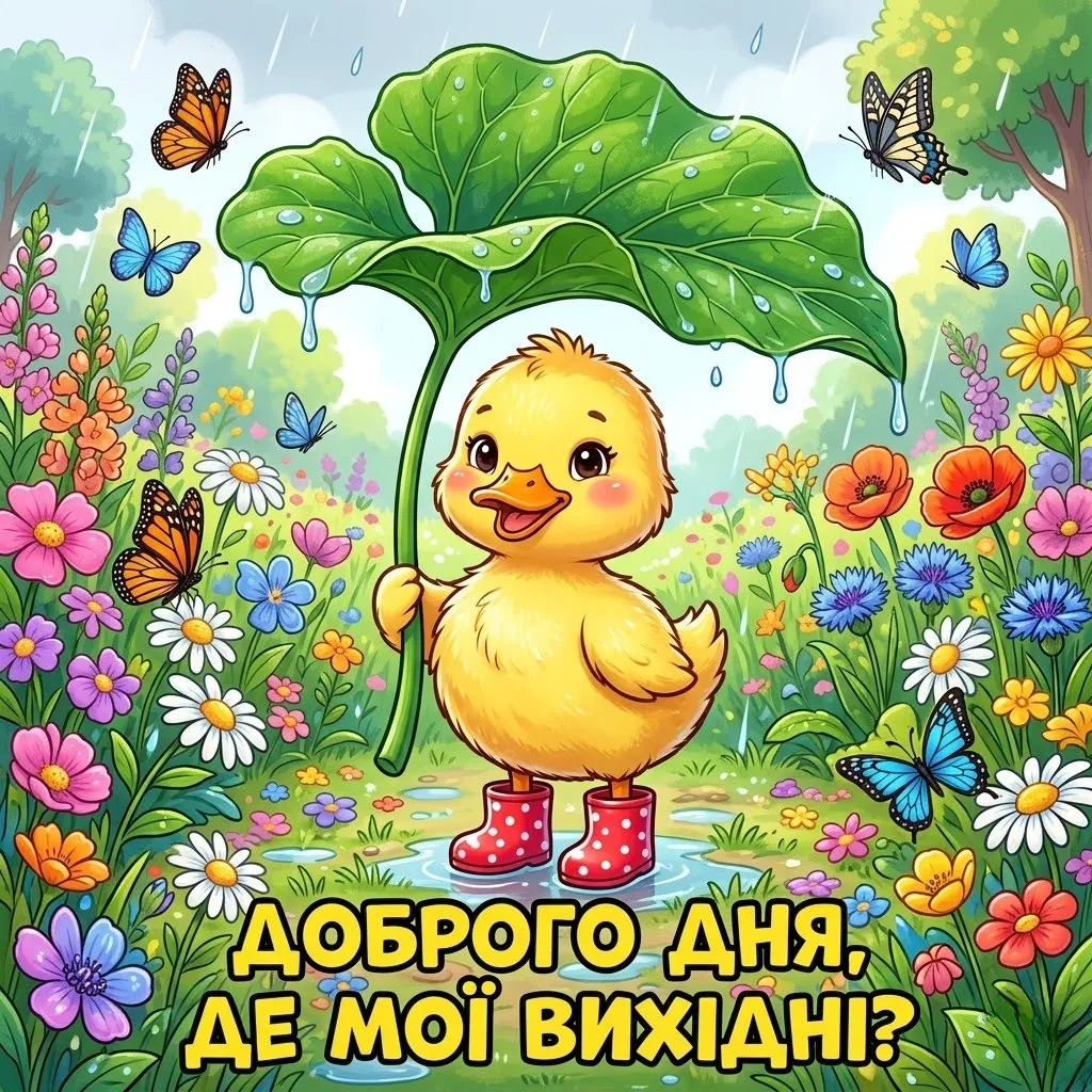 Доброго дня та гарних вихідних: душевні побажання та яскраві листівки для відпочинку