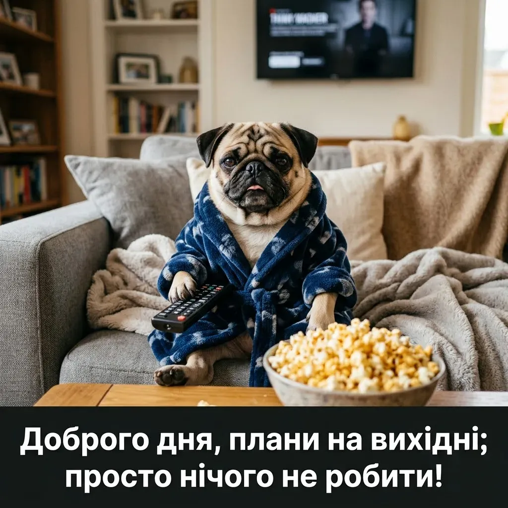 Доброго дня та гарних вихідних: душевні побажання та яскраві листівки для відпочинку