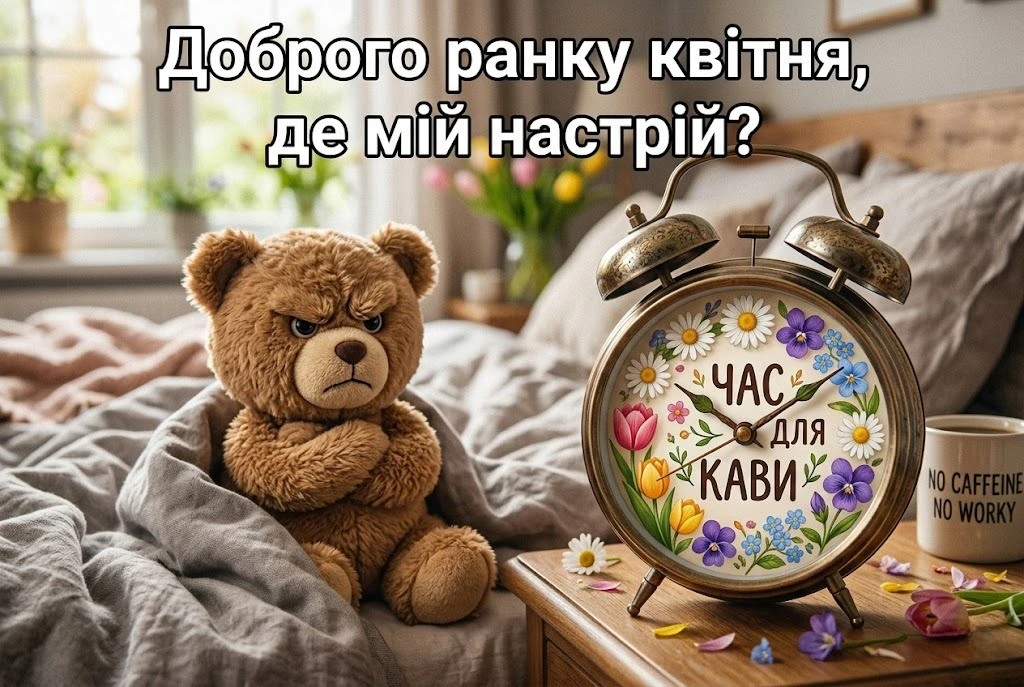 Доброго ранку квітня: картинки та ніжні листівки для весняного настрою