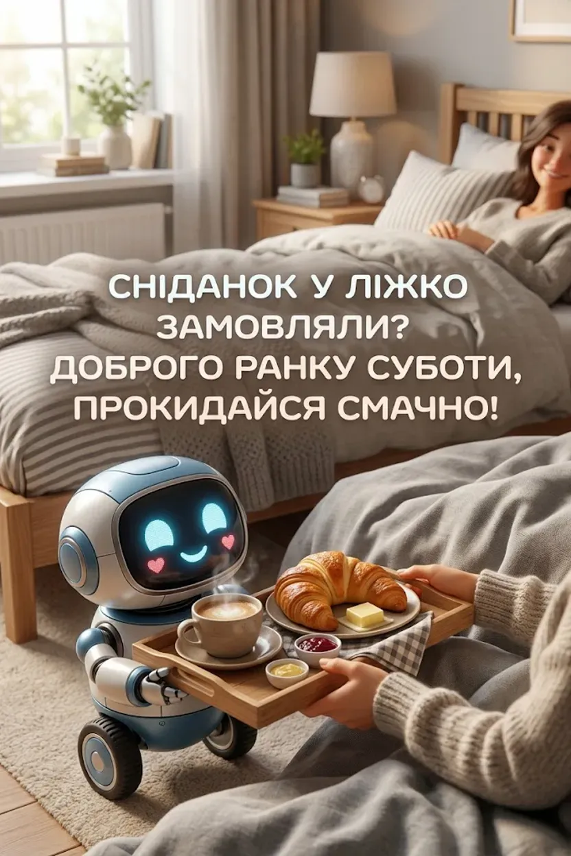 Листівки з добрим ранком суботи: душевні та красиві привітання для вихідного дня