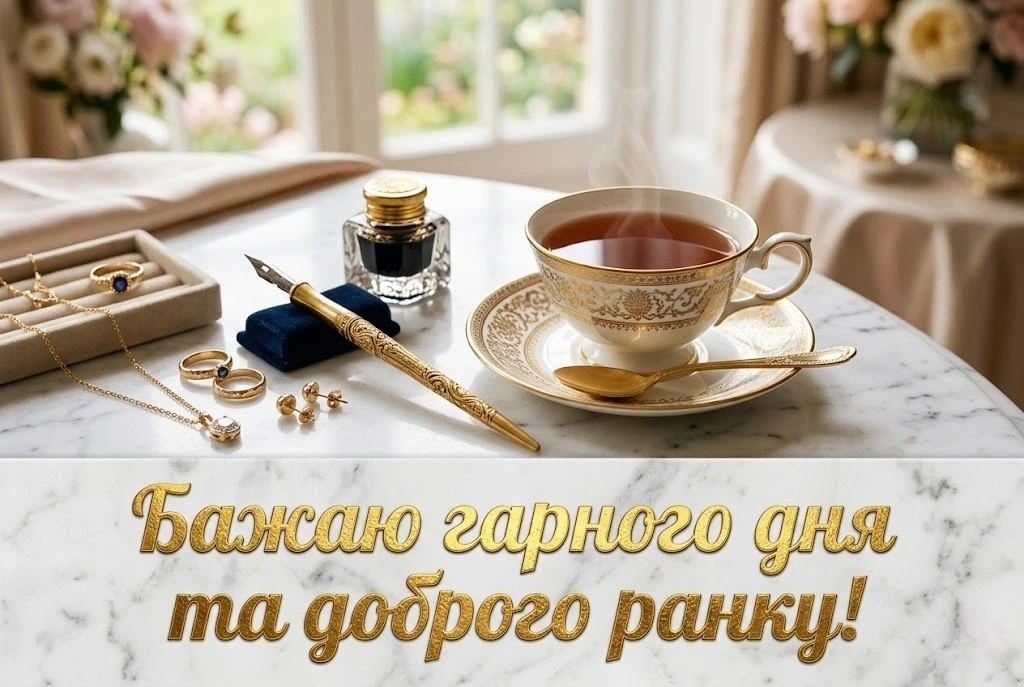 Доброго ранку та гарного дня: приємні побажання та картинки для гарного настрою