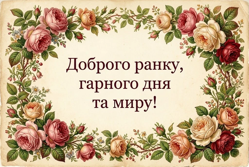 Доброго ранку та гарного дня: приємні побажання та картинки для гарного настрою