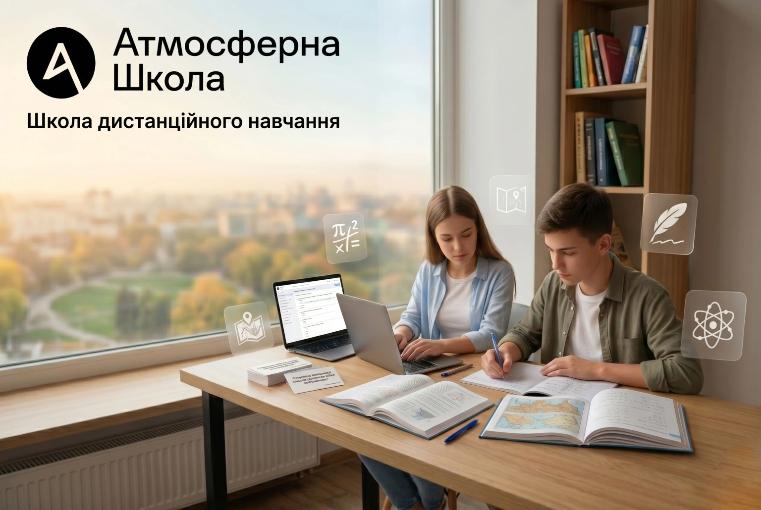 «Атмосферна школа»: комплексні курси підготовки до НМТ для 10–11 класів
