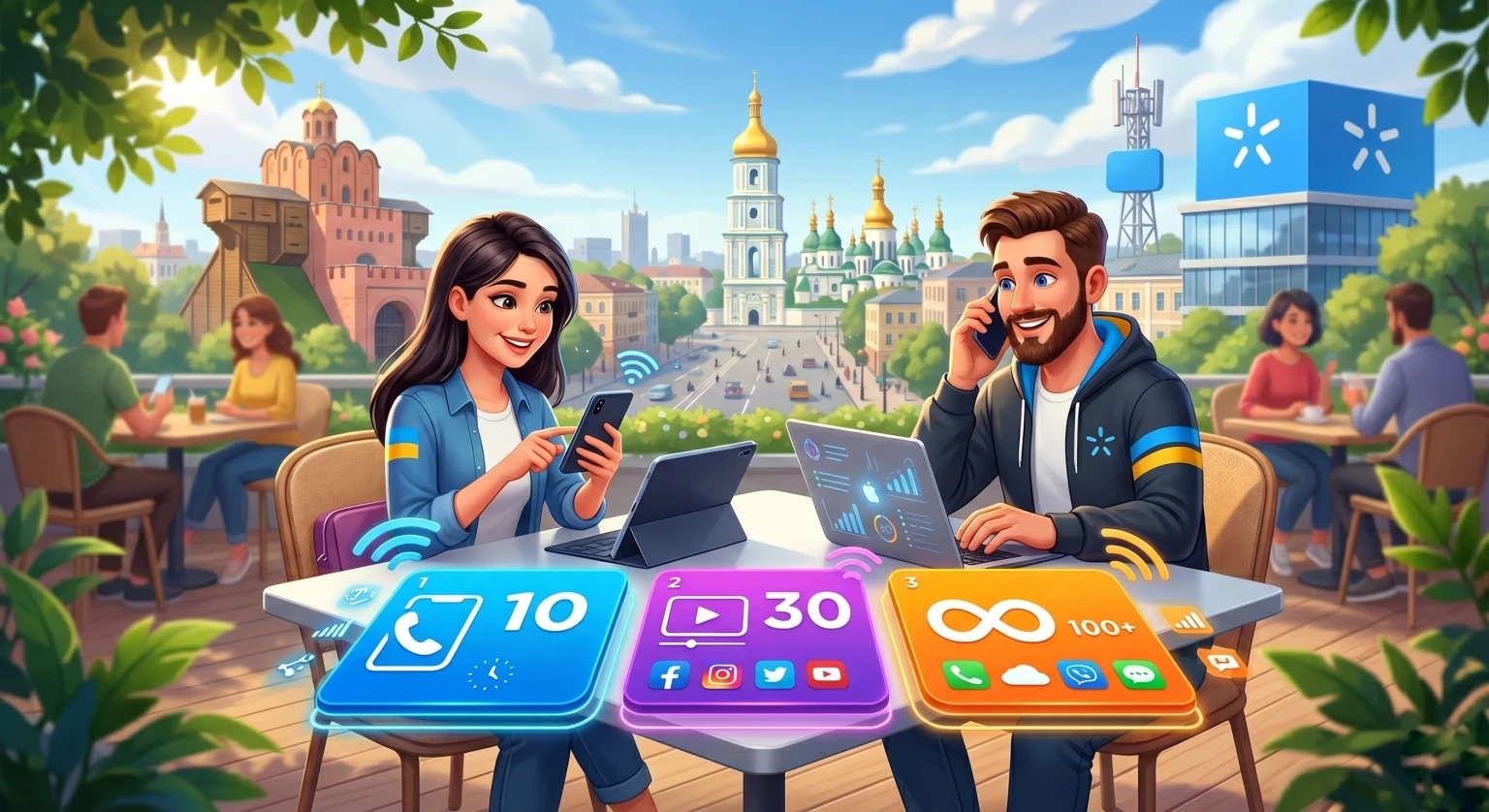 Тарифи Київстар: яку SIM-карту обрати для безлімітного інтернету?