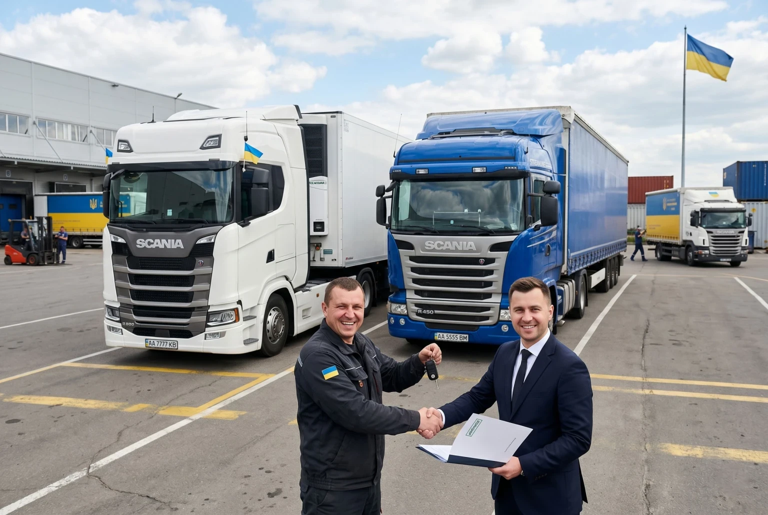 Вживані та нові вантажівки Scania в лізинг від ESKA Capital з мінімальним пакетом документів