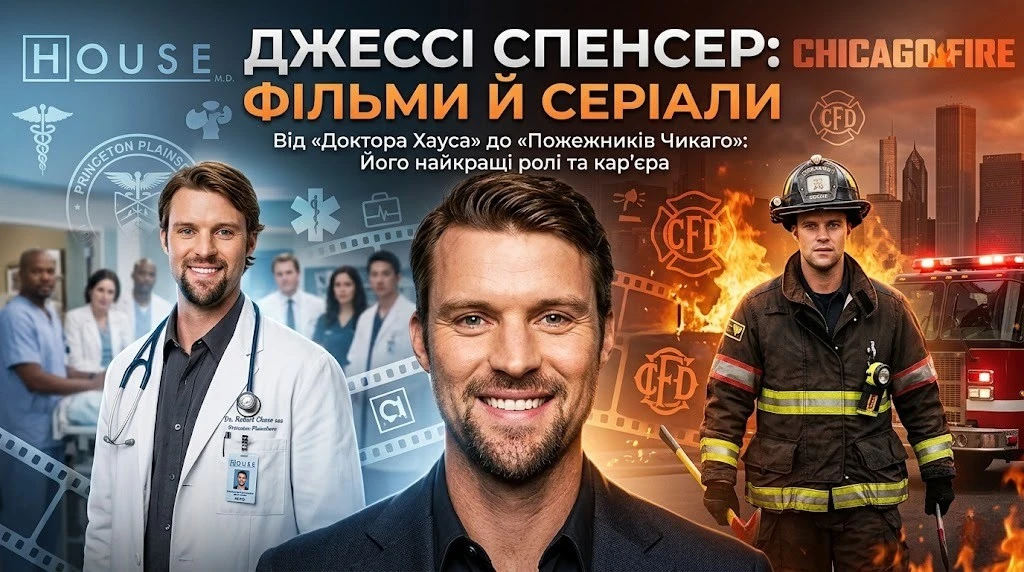 Фільми й серіали за участі Джессі Спенсера