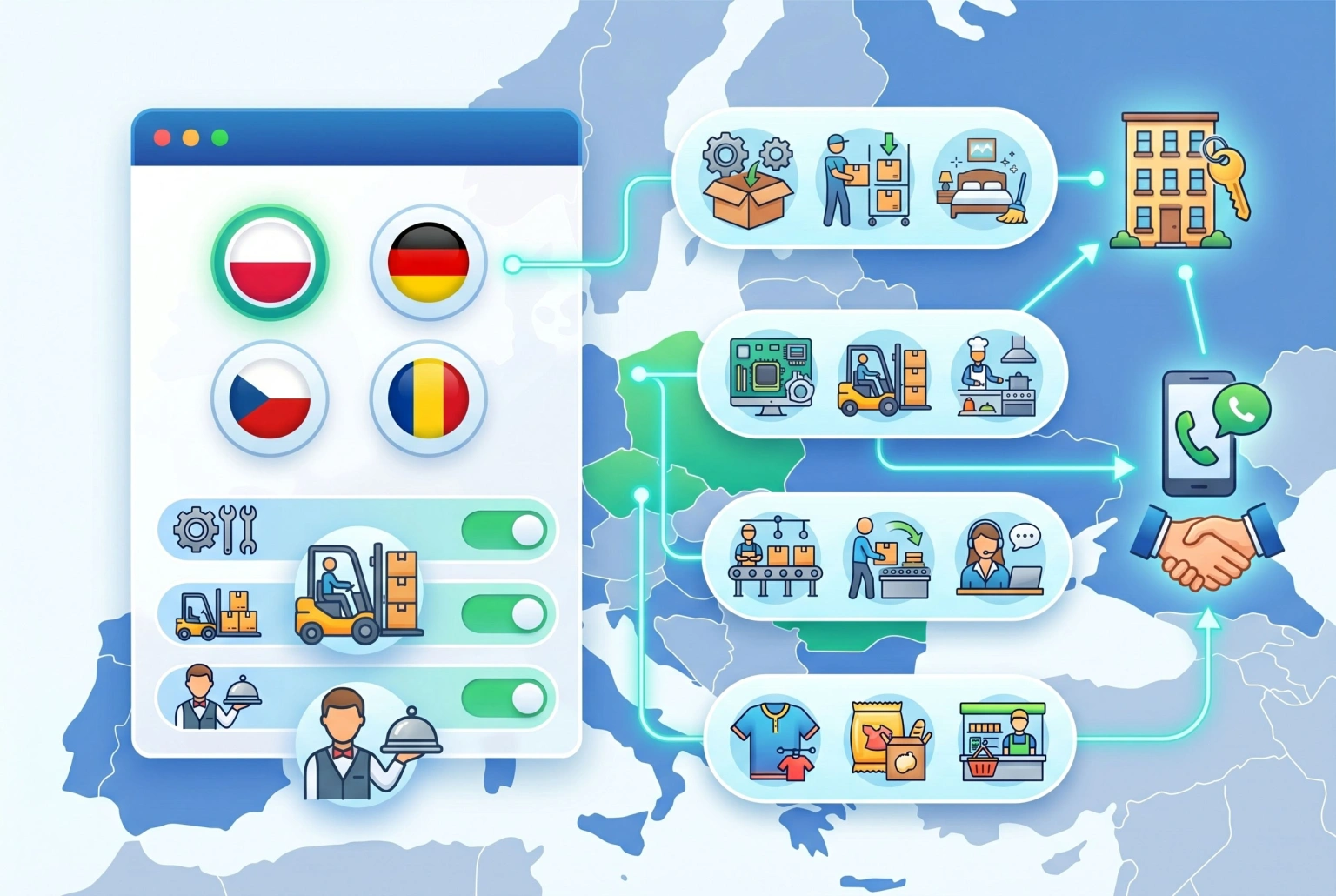 Легальна робота за кордоном: як підібрати перевірені вакансії на Jooble