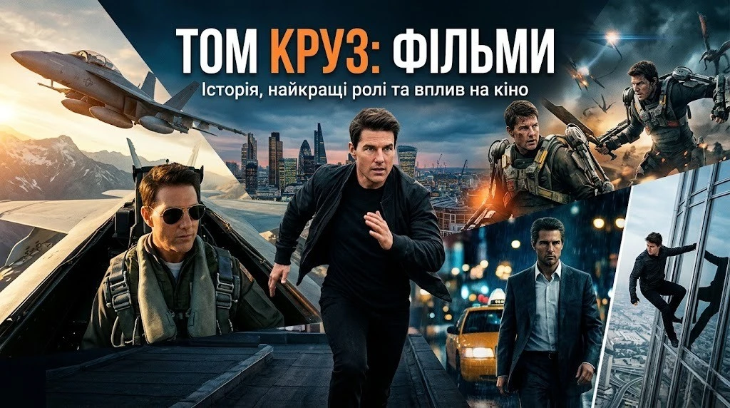 Фільми Тома Круза: від бойовиків до драм