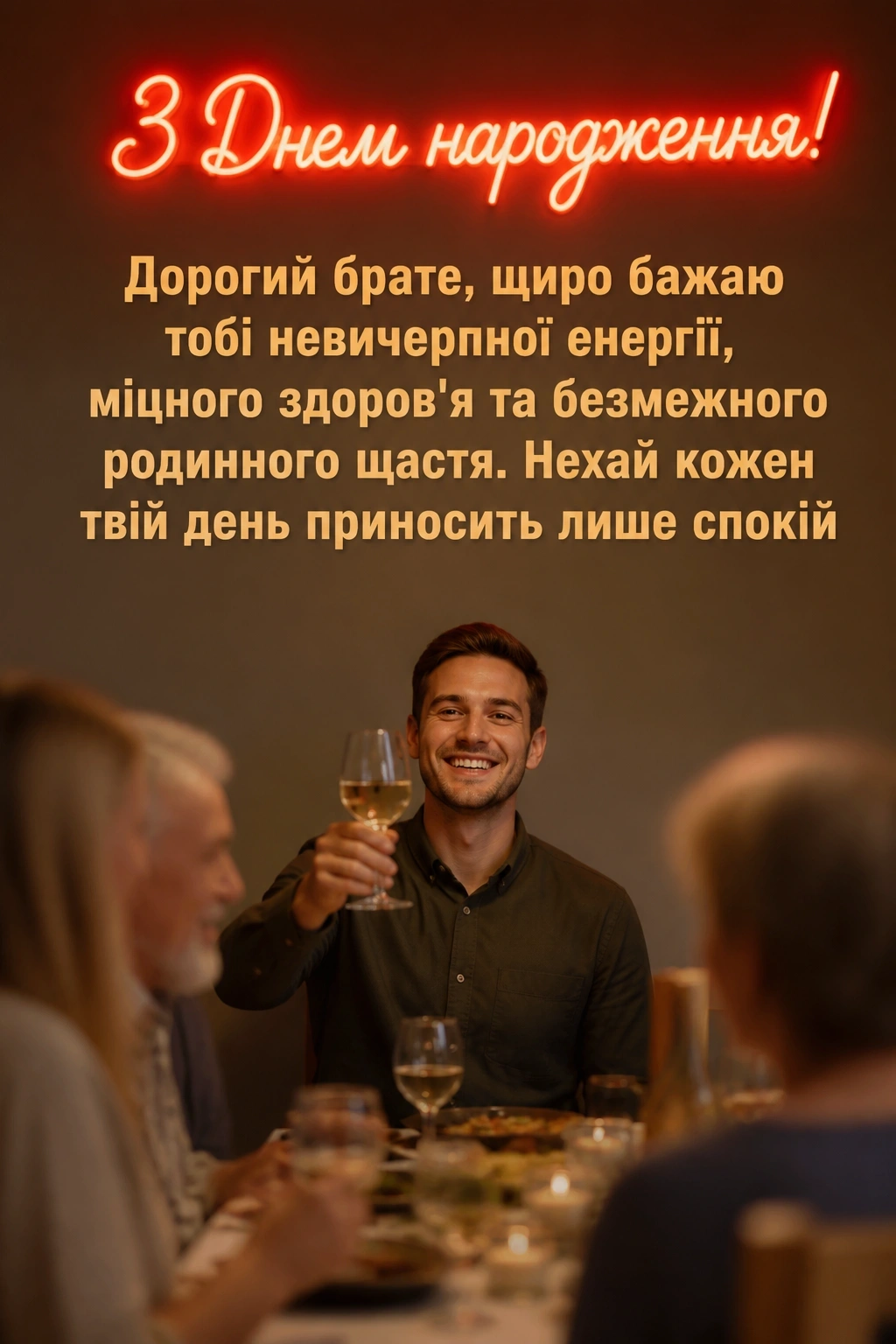 зворушливе привітання з днем народження брату