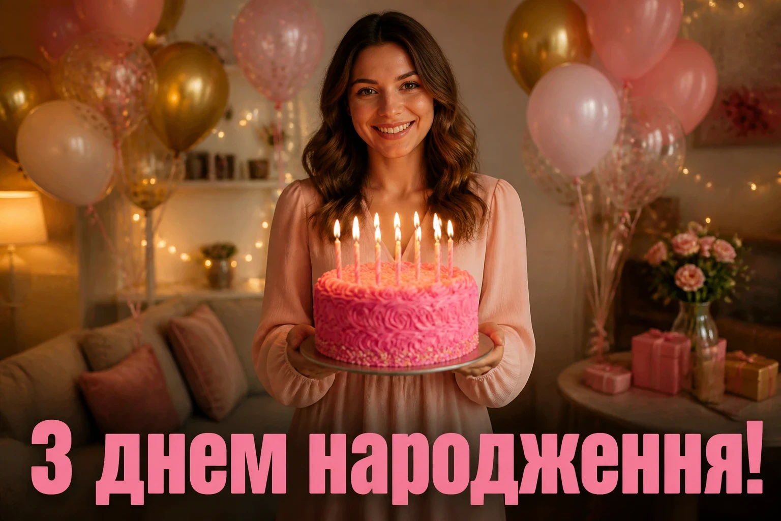 привітання з днем народження для донечки
