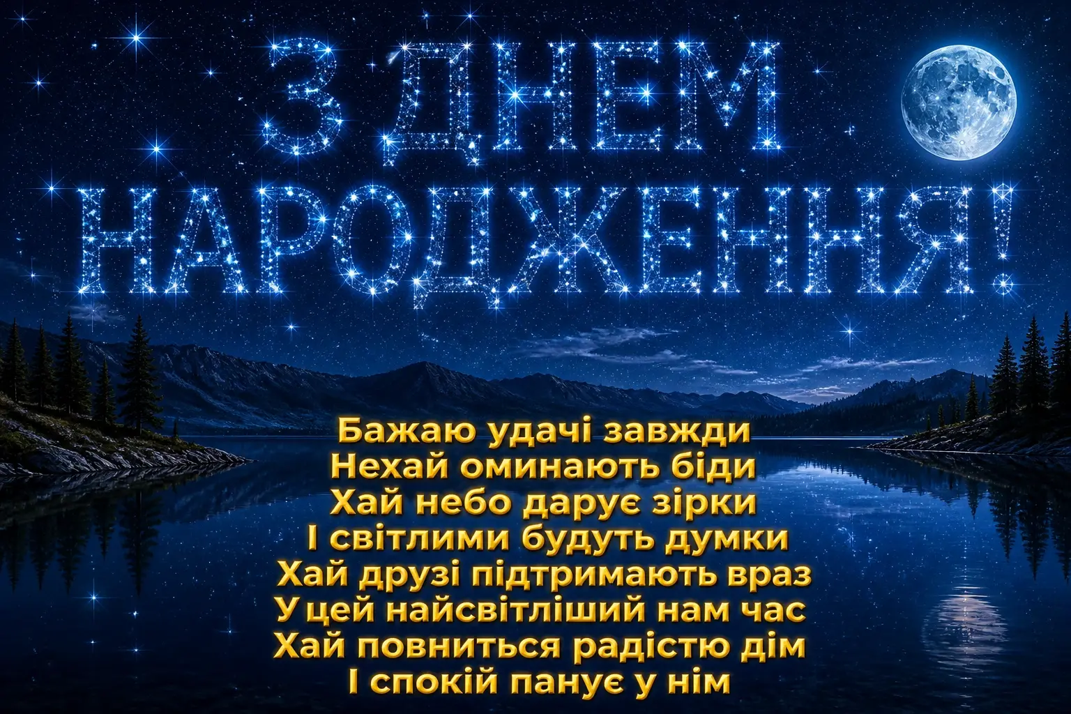 привітання з днем народження для донечки